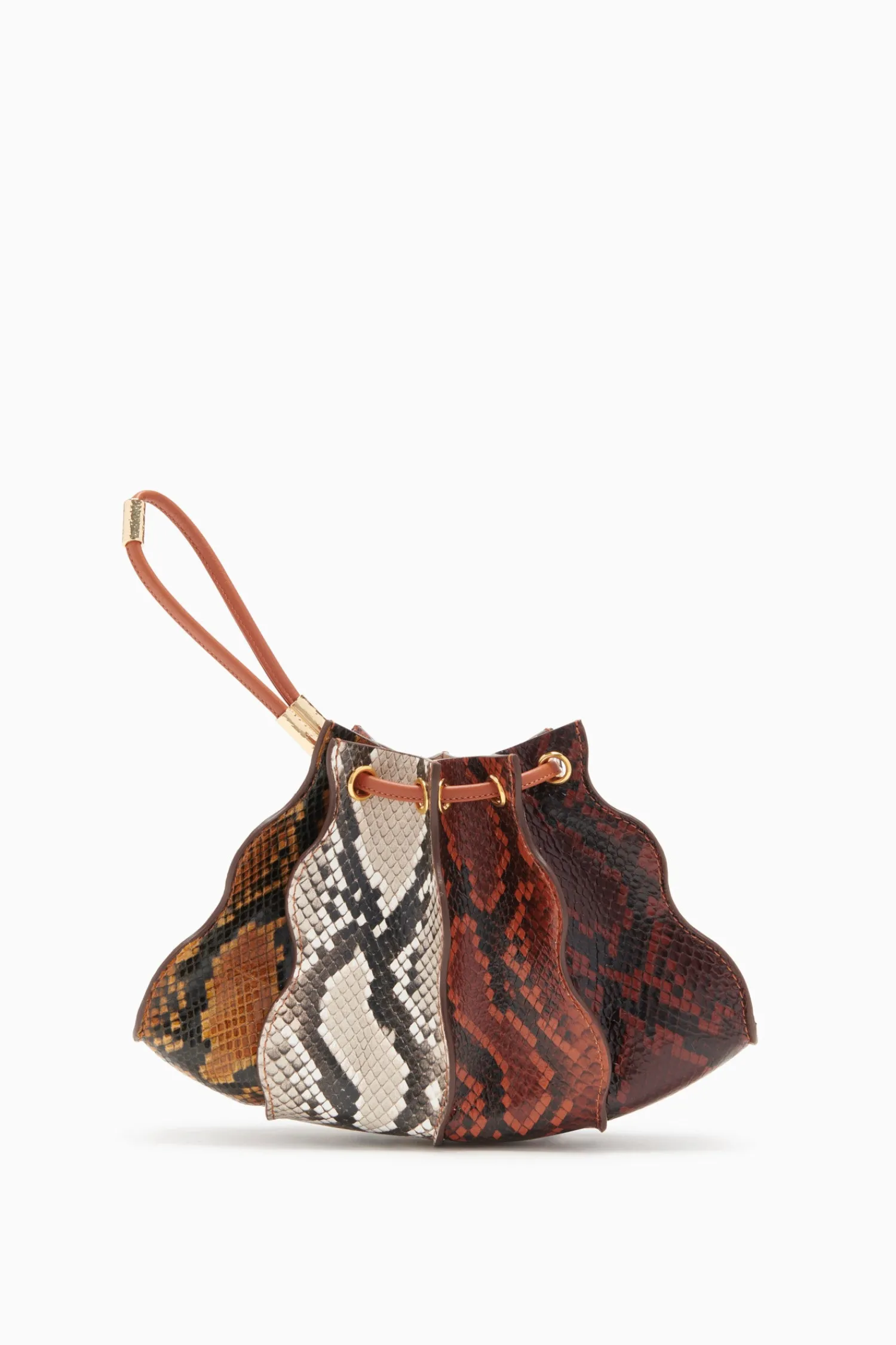 Adria Pleated Wave Wristlet<Ulla Johnson Fashion