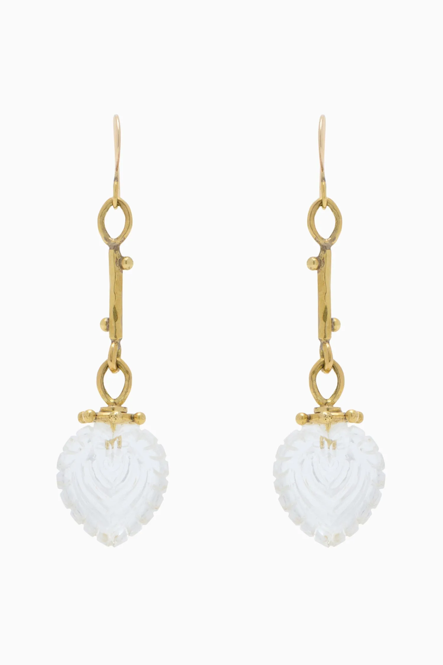 Carved Heart Earrings<Ulla Johnson New